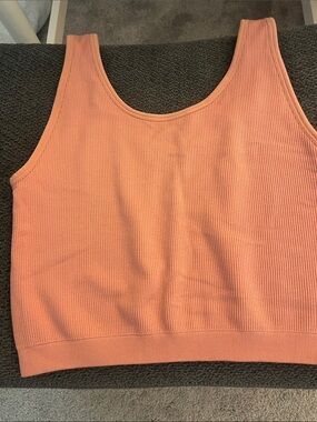 Cali Sport Ribbed Top Sz M